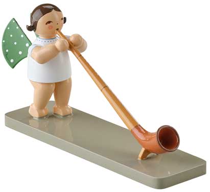 Engel mit Alphorn