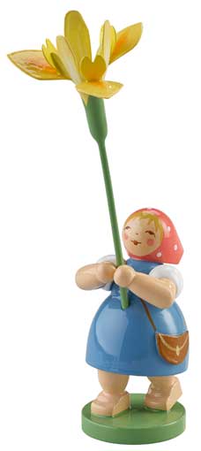 Mädchen mit Iris
